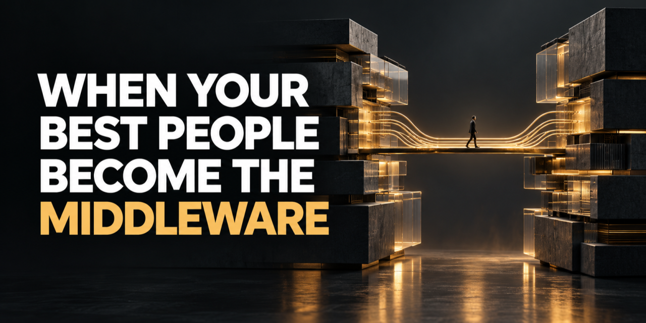 When Your Best People Become the Middleware