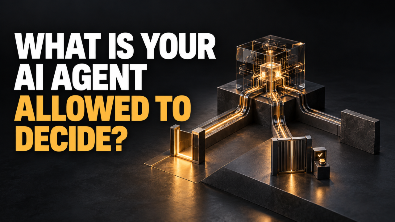 What Is Your AI Agent Allowed to Decide?